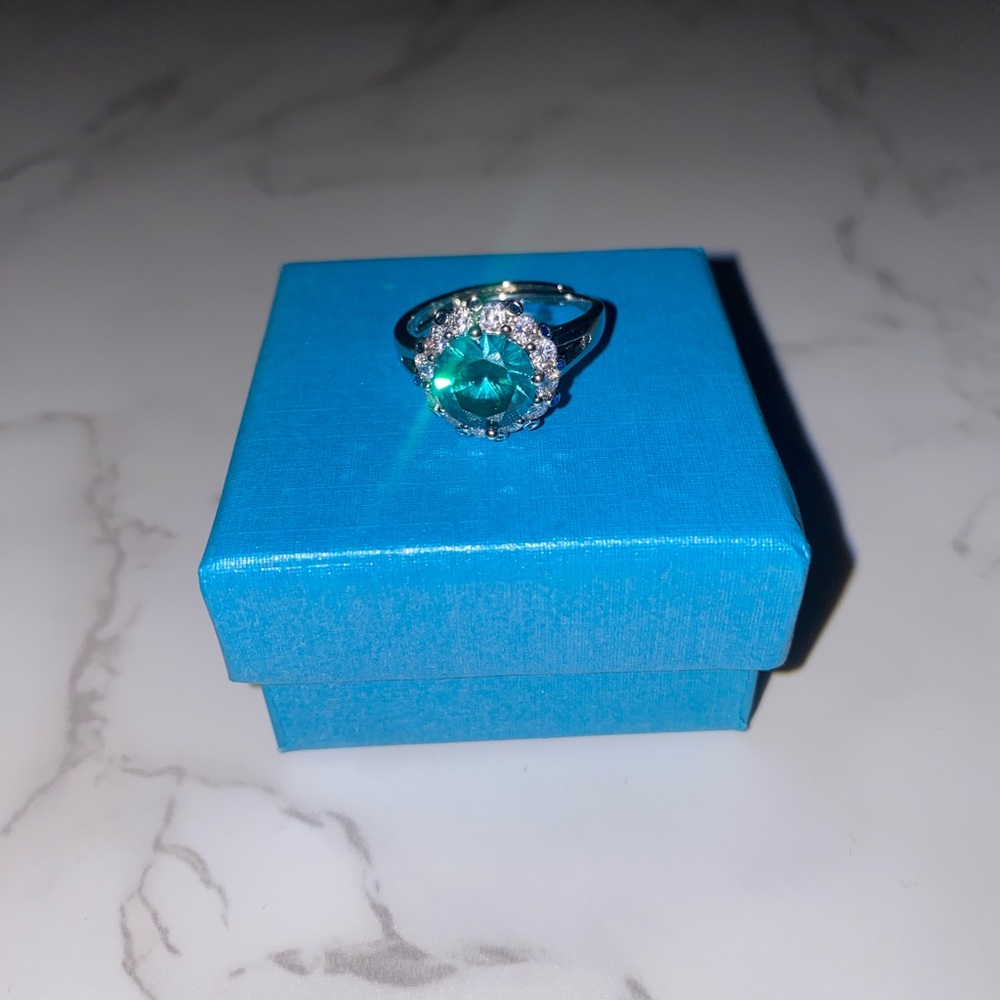 Womens Sterling Silver Adjustable Ring - Silver T… - image 2